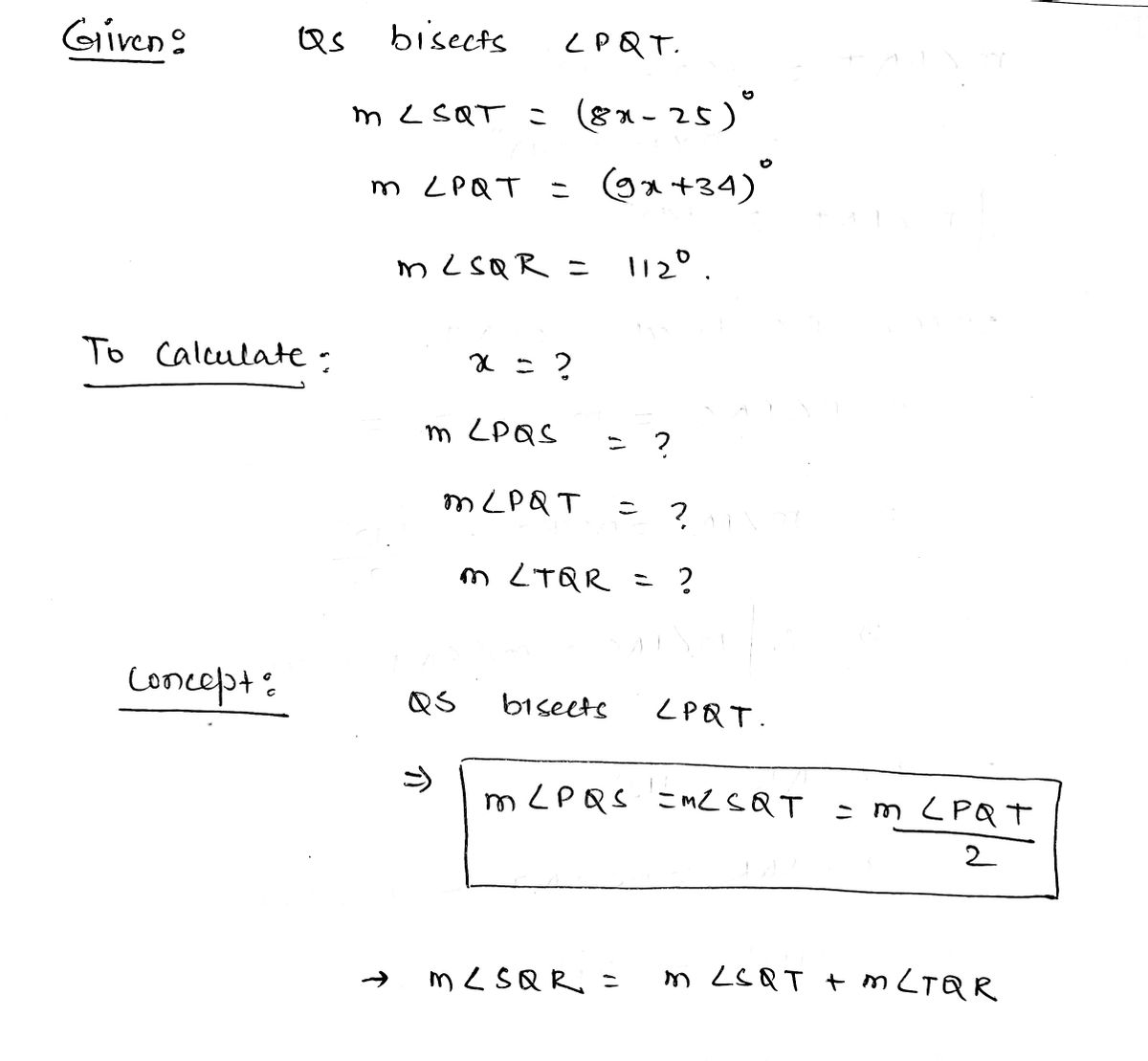 Geometry homework question answer, step 1, image 1